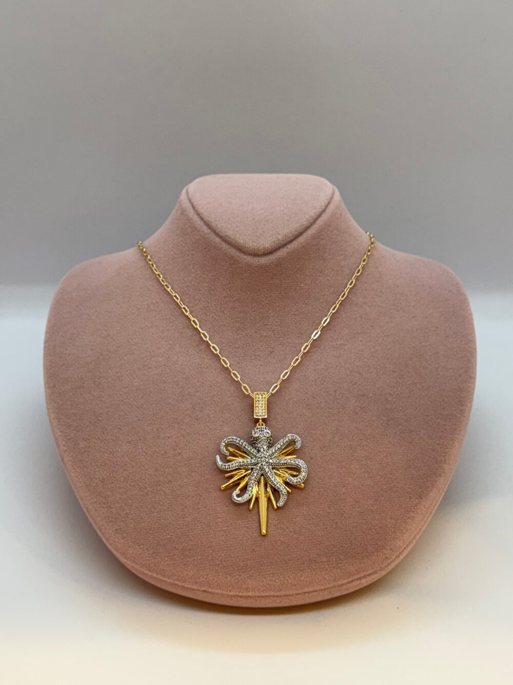 14K Ahtapot Kolye